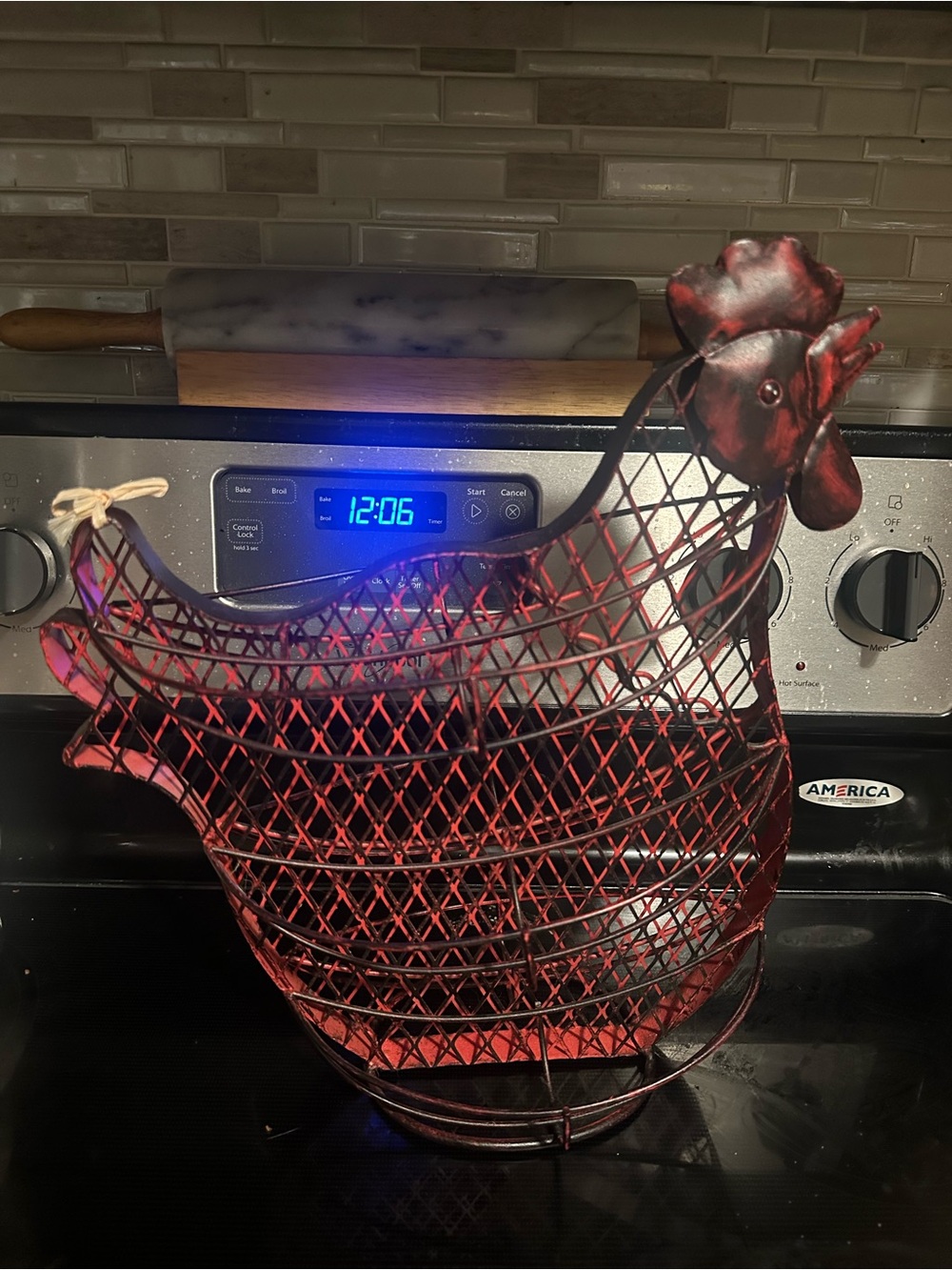 Rustic Farmhouse egg basket